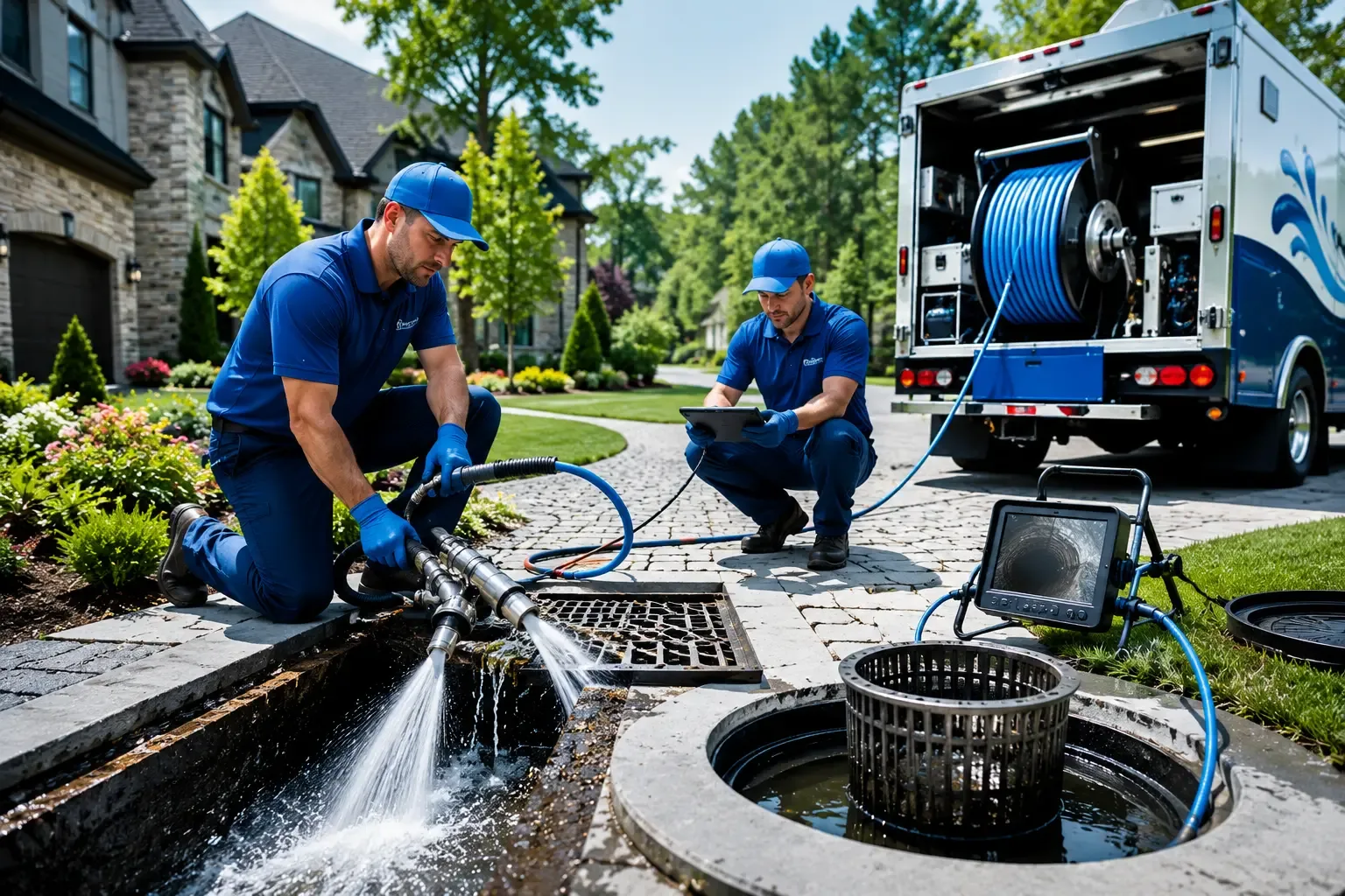 Local outdoor drain cleaning professionals in Laughlintown, PA